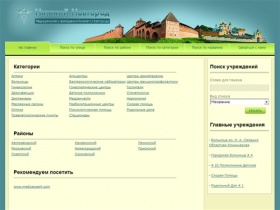 Медицинские учреждения Нижнего Новгорода