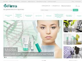 ShopMirra - это современный и удобный магазин природной российской косметики
