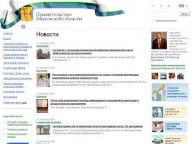 Правительство Кировской области - Главная
