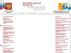 Федеральная власть Кировской области