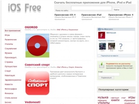 Скачать бесплатные приложения и игры для iPhone, iPod и iPad - iOS Free.net