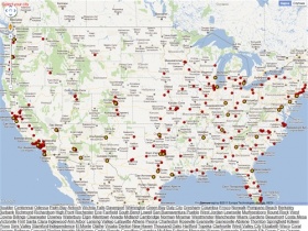 USA business map