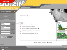 3D.ZINE - создание и поддержка интерактивных сайтов, порталов, B2B, интернет-магазинов.